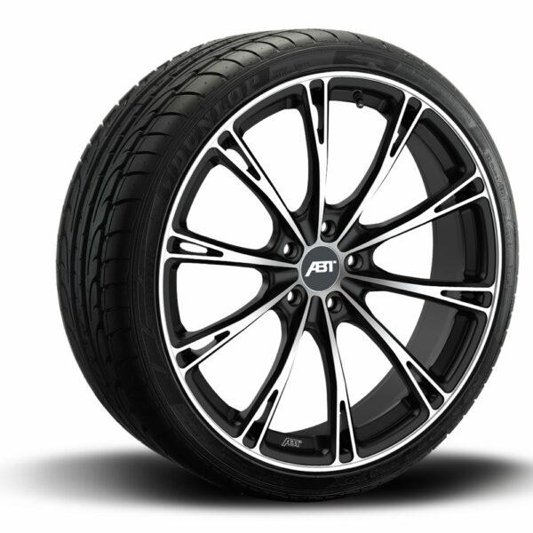 ABT Sport GR fælge-dækpakke, matt sort