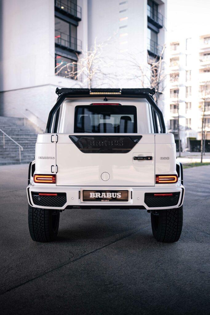 BRABUS XLP Superwhite baseret på AMG G63 bagfra